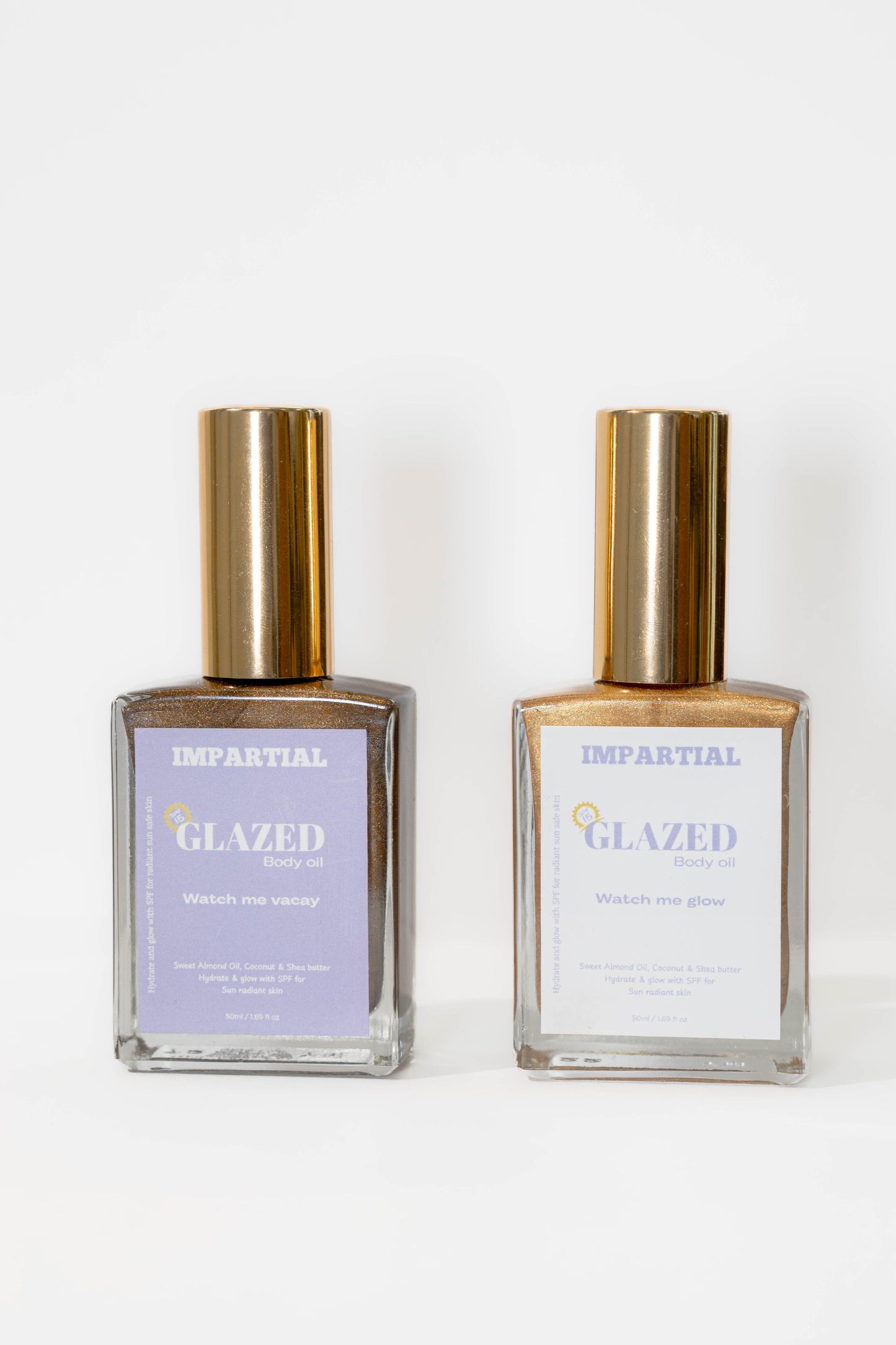 Body Shimmer Oil Sets - Glow & Hydrate Instantly