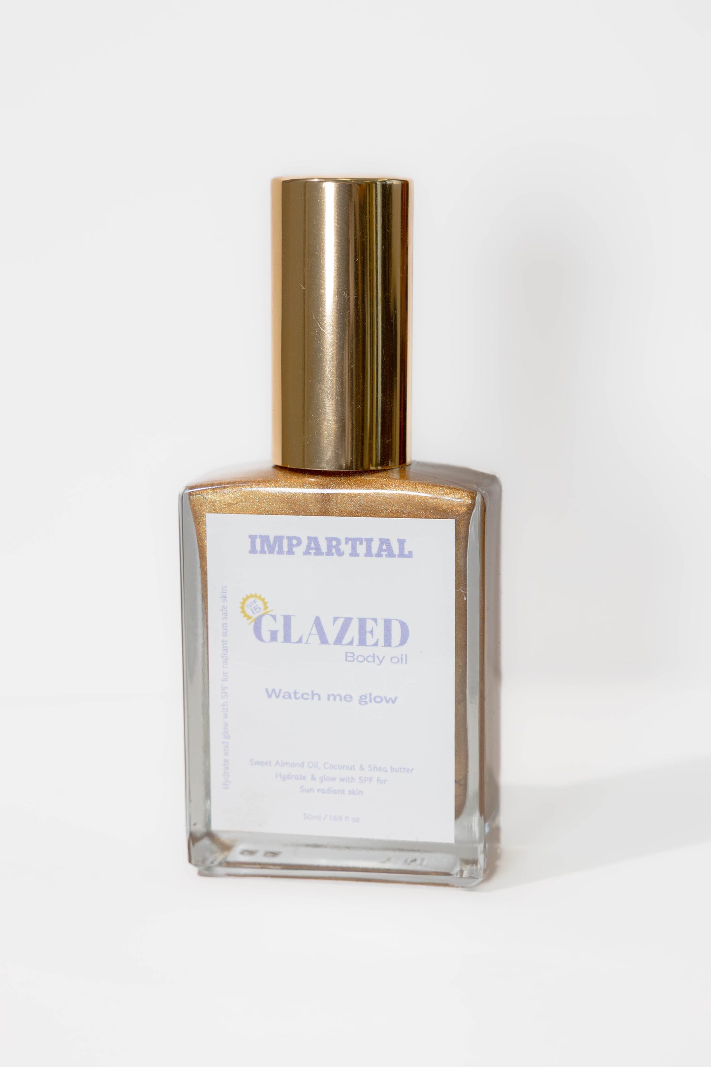 Golden Body Shimmer Oil - Radiant SPF 15 Hydration